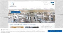 Desktop Screenshot of hydrogroup.biz